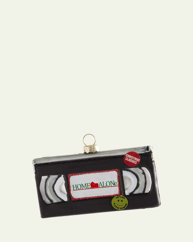 VHS Tape Christmas Ornament